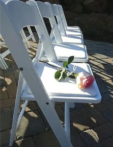 Rose on chair